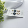 Aurora Fan Drop Earrings | Handmade Polymer Clay Earrings, Lightweight & Hypoallergenic