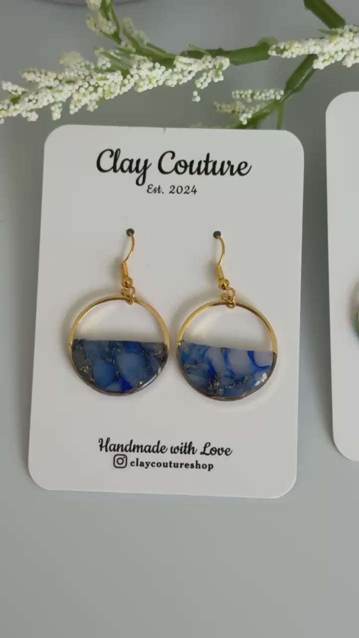 Video showing Serenity earrings in all colors